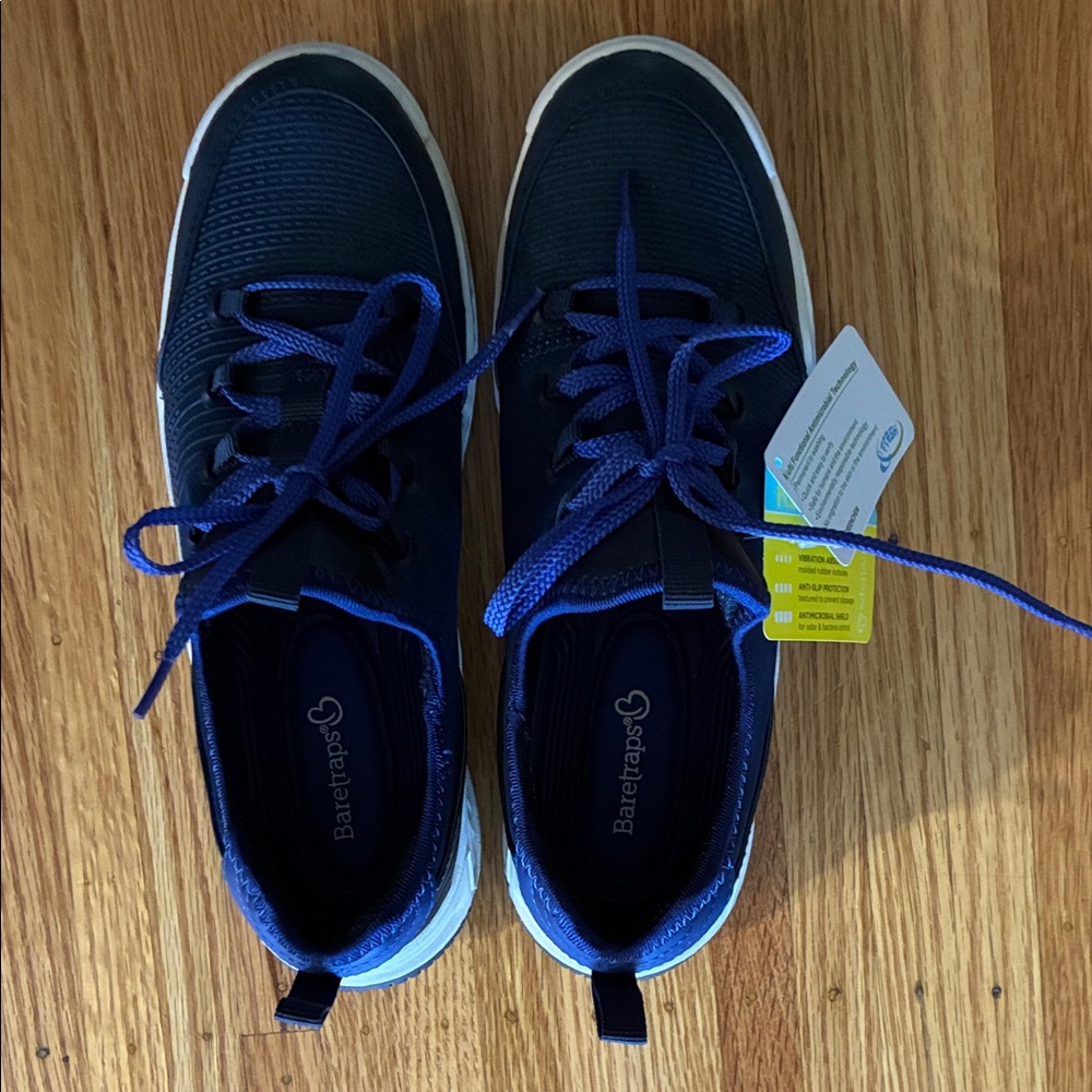 BareTraps Dark Blue Athletic Shoes
